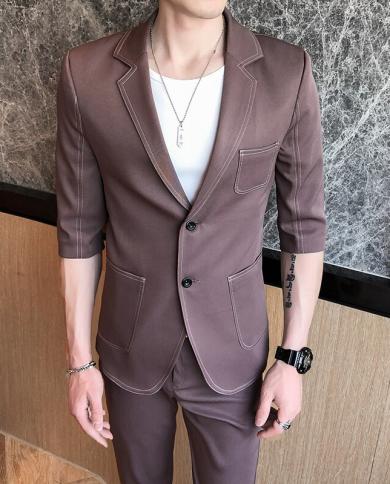 Wedding half coat hot sale for mens