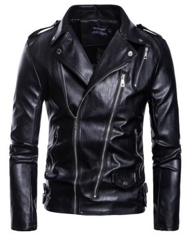 Locomotive Multi-zip Leather Men's Jacket Locomotive Multi-zip Leather Men's Jacket