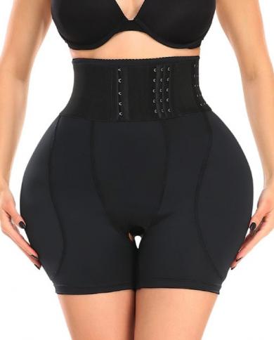 Cheap Women Shapewear Sexy Butt Lifter Body Shaper Panties High Waist Hip  Padded Enhancer Booty Lifter Tummy Control Panty with Thick Pads