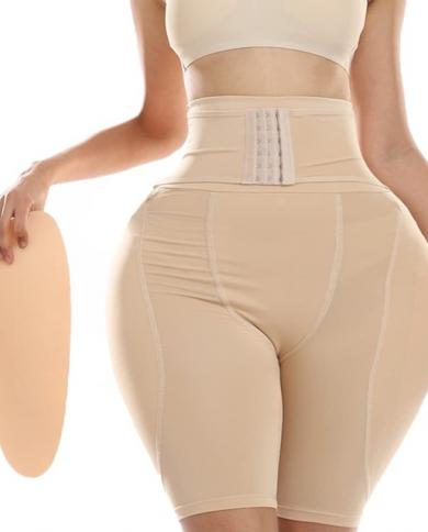 Shapewear Butt Lift Padded Panties Belly Waist Shaping Pants High W