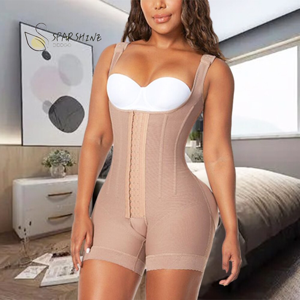 Full Body Body High Spanx Compression Body Shaper Shrink Waist Slimming  Sheath Woman Skims Bodysuit Flat Belly