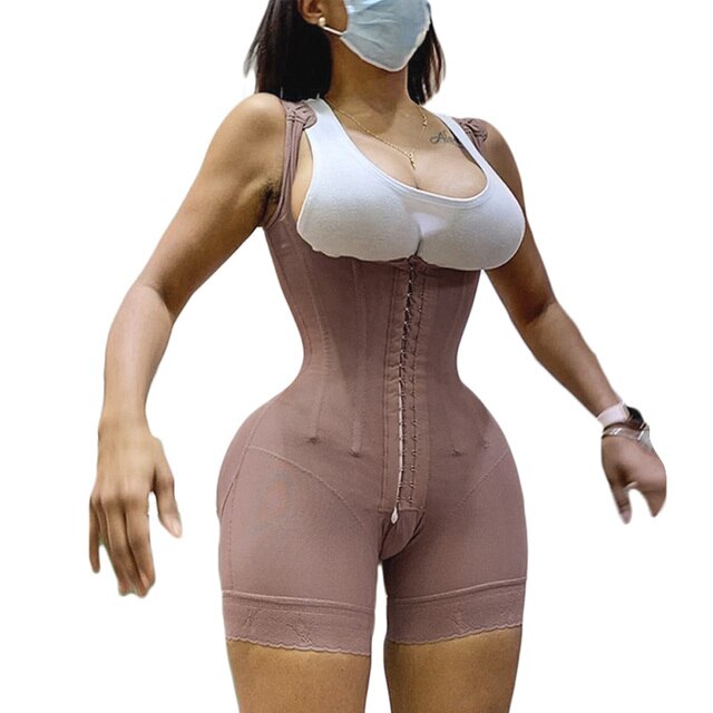 High Compression Full Body Big Shaper With Hook And Eye Closure