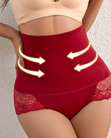 Women High Waist Slimming Hip Lift Panty Tummy Control Knickers