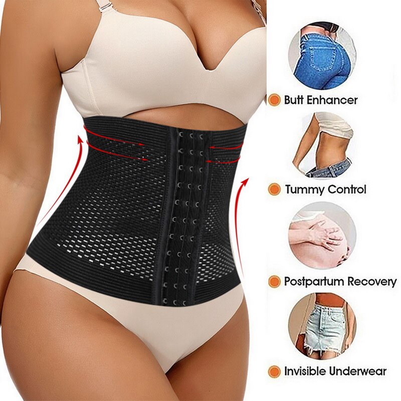 Plus Size Waist Trainer Panty For Tummy Control And Slimming Flat