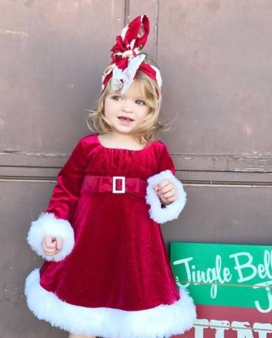 Newborn red hotsell christmas dress