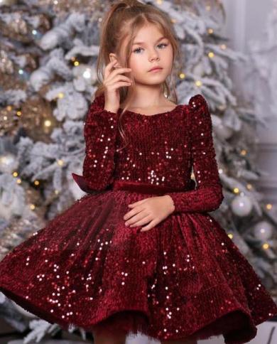 Girls wine hotsell colored dress