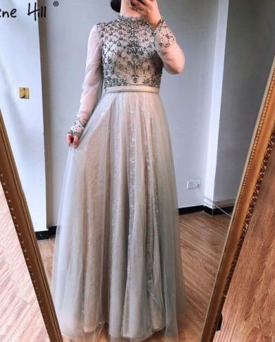 sachin and babi light blue dress Steel Grey Evening Dresses 2026 Glamlora main image 0