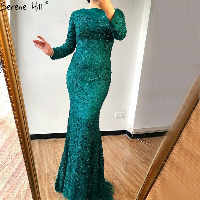 sachin and babi light blue dress Long Sleeves Mermaid V-Neck Satin Prom Dress with Side Swept Wrap main image 0