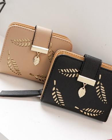 Women Short Wallet Luxury Large Capacity Small Coin Purse Bag For