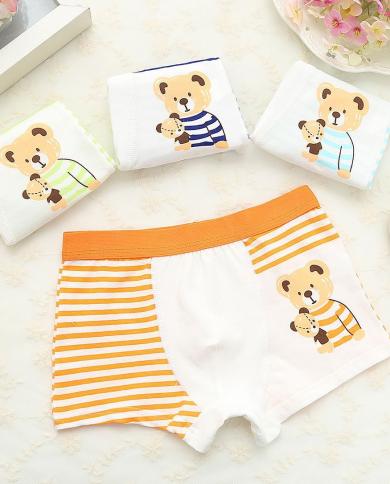 3pcs/Lot Cute underwear for baby Kid Girls Cotton panties Children Cartoon  Briefs for 1 To