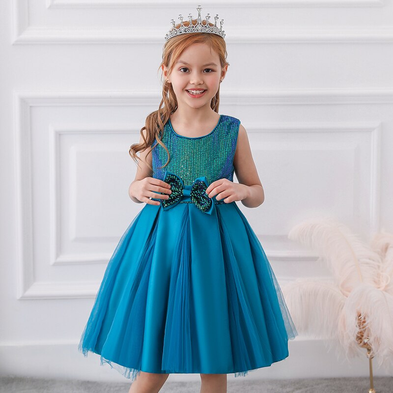 2023 Summer Cute Birthday Dress Girl Kids Dresses For Girls