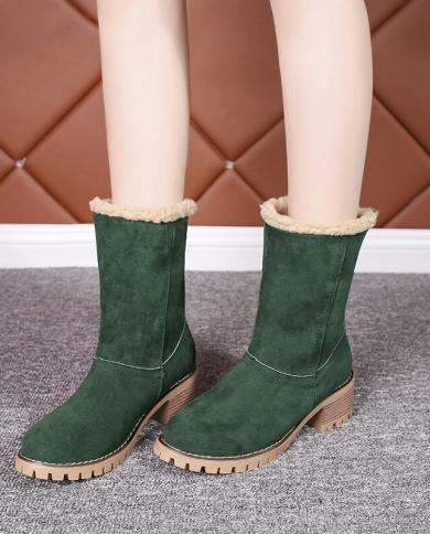 faux snow boots