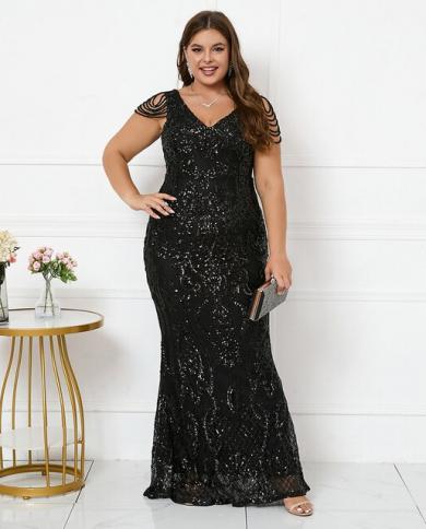 sachin and babi light blue dress Plus-Size Sequin Dresses
