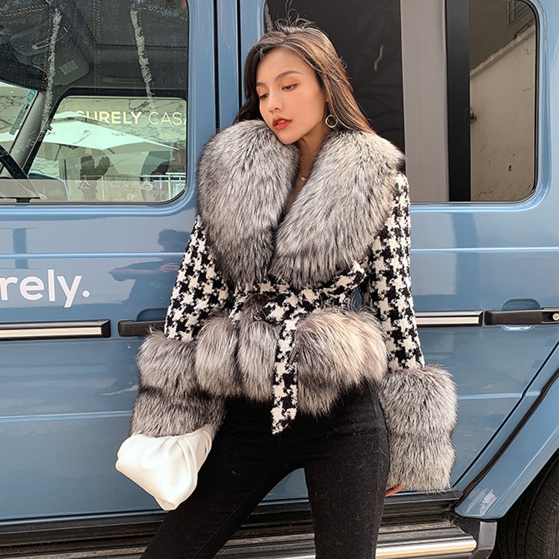 Women Winter Warm Wool Coat 3970