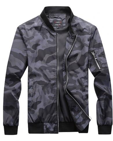 m 7xl סתיו חדש מעילי הסוואה לגברים מעילי camo bomber jacket מותג גברים בגדי גברים הלבשה תחתונה במידות גדולות m 7xljack