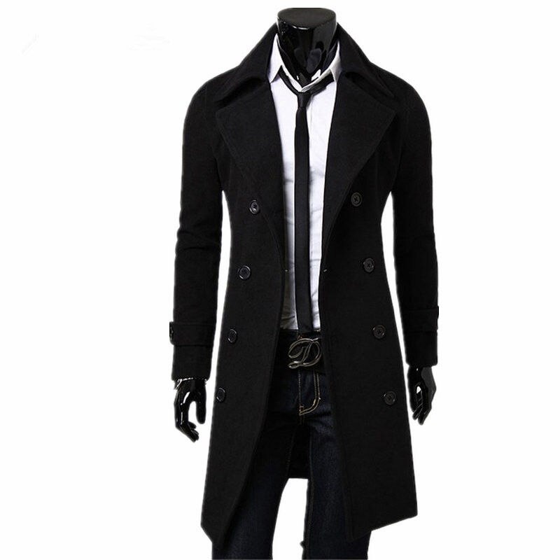 Designer trench hot sale coat mens