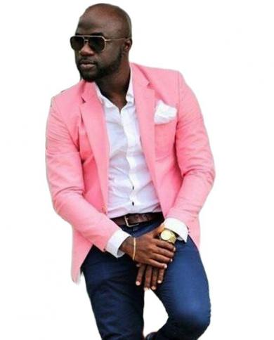 Pink Blazer And Blue WideLeg Pants For Spring 2023  FashionMakesTrendscom