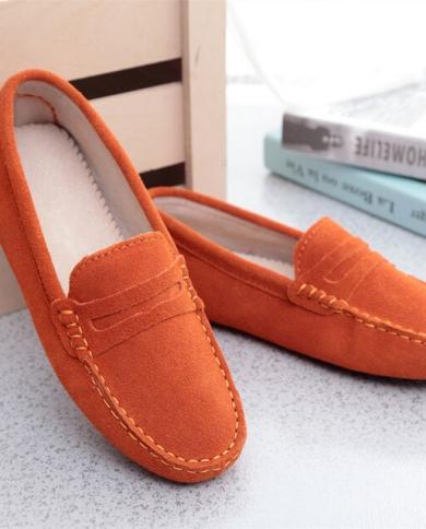 ladies red loafer shoes