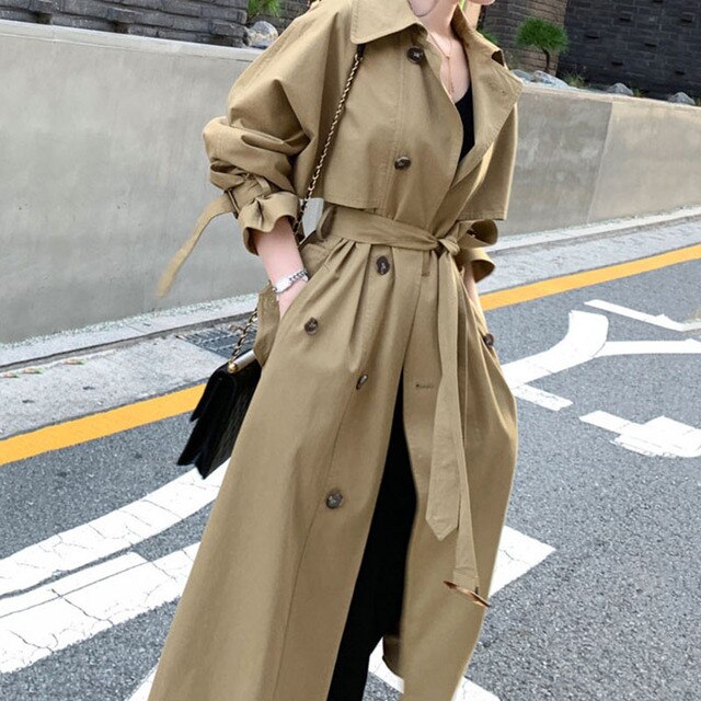 elegant trench coat