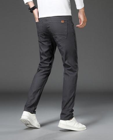 7 Colors Men's Classic Solid Color Summer Thin Casual Pants