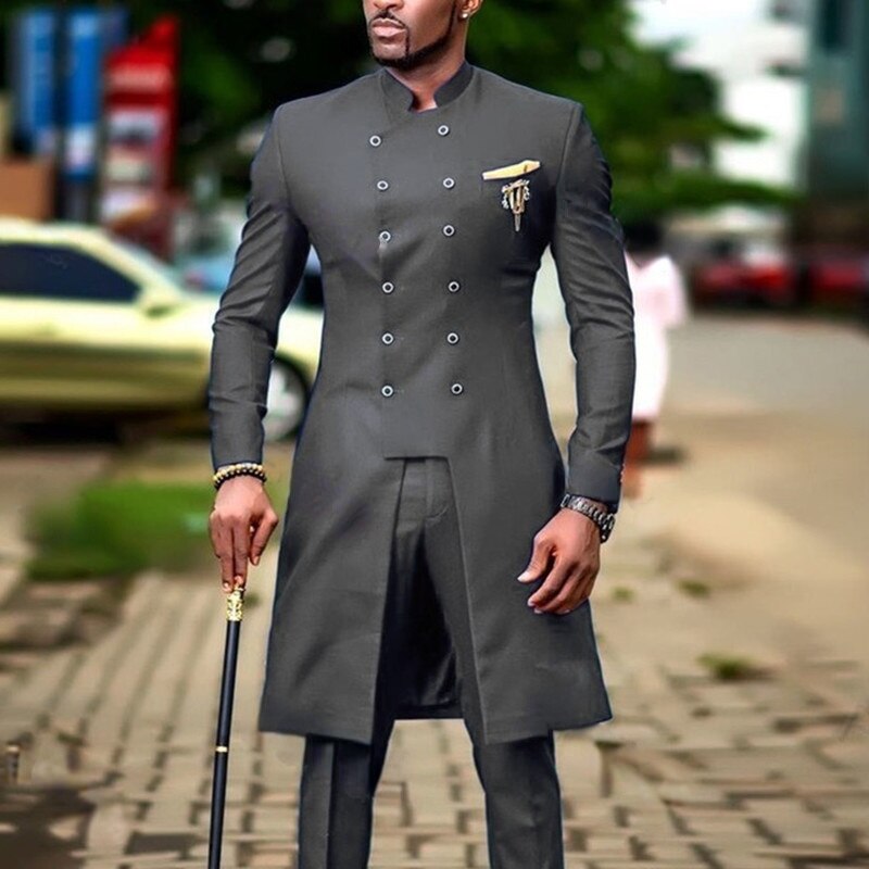 The Charcoal Grey Wedding Suit