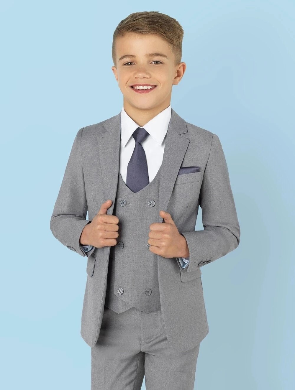 Boys grey clearance blazer