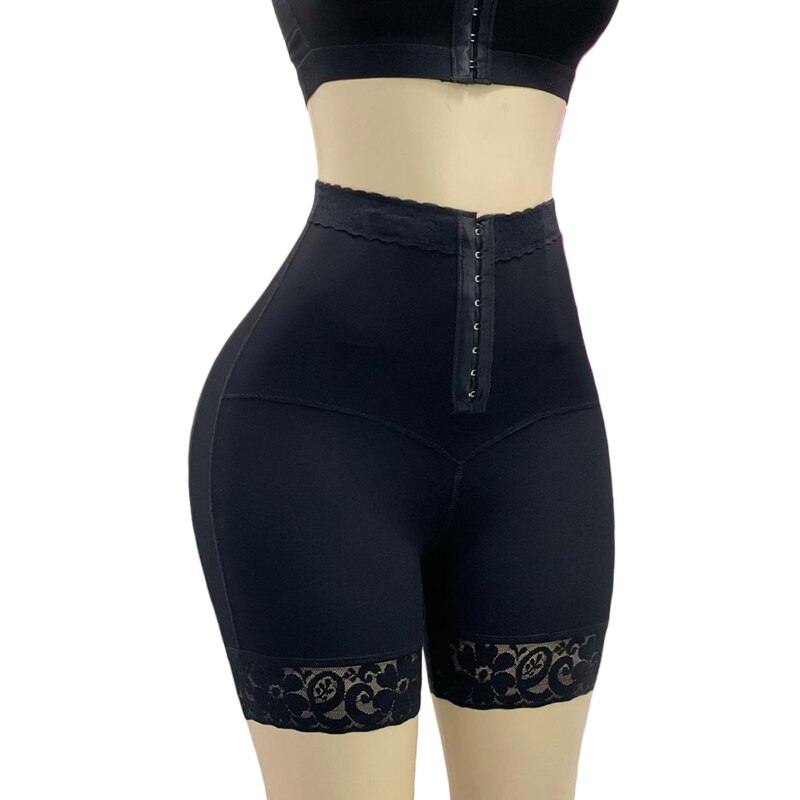 Double Compression High Waisted Butt Lifting Shorts Knee Short And Lift  Buttoks Skims Kim Kardashian Fajas Colombianas P size XXXL Color Beige
