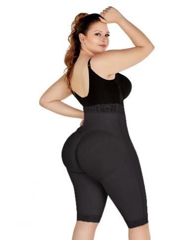 Double Compression High Waisted Butt Lifting Shorts Knee Short And