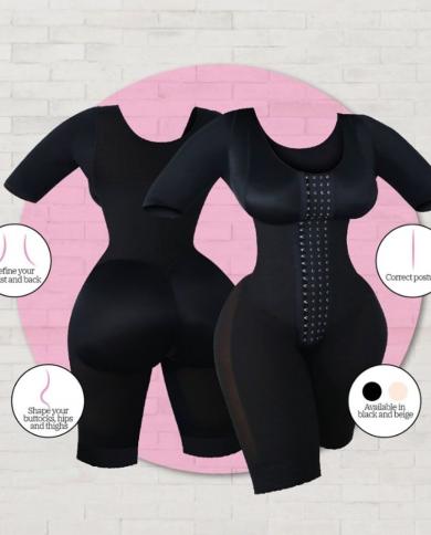 Shop Generic Shaperwear Women Faja De Compresion Mujer Body Shaper Fajas  Colombianas Post Surgical BBL Bodysuit Skims Kim Kardashian Corset Online