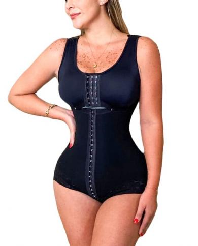 ₪34-Women Waist Trainer Bodysuit Slimming Full Body Shaper Seamless Shapewear  Jumpsuits Tummy Control Underwear Butt Lifter -Description