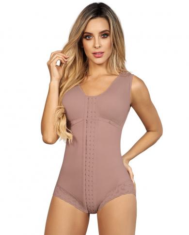 Fajas Colombian Women Shapewear Skims Underwear Waist Trainer Shaper Tummy  Control Buttocks Lifts Girdles Postpartum Gir size XXL Color Pink
