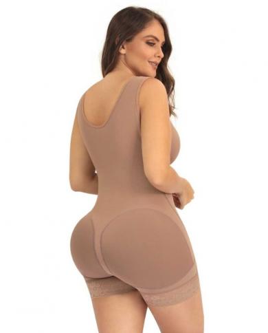 Faja Postop Short With Bra 4 Hooks High Compression In Rose Brown Bbl Post  Op Surgery Supplies Fajas Reductoras Y Modela size XXL Color Pink