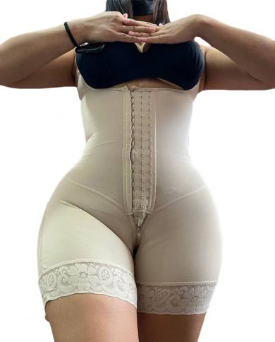 High Compression Chest Butt Lifter Tummy Control Plus Size Women