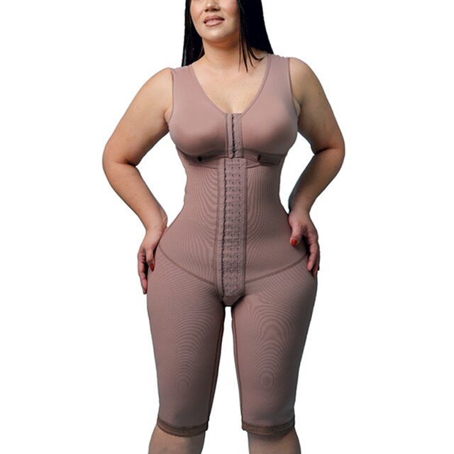 Fajas Colombian Girdle Waist Trainer Double Compression Bbl