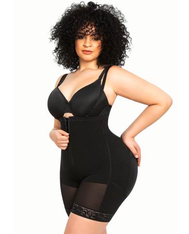 Firm Tummy Compression Bodysuit Shaper With Butt Lifter Formadores