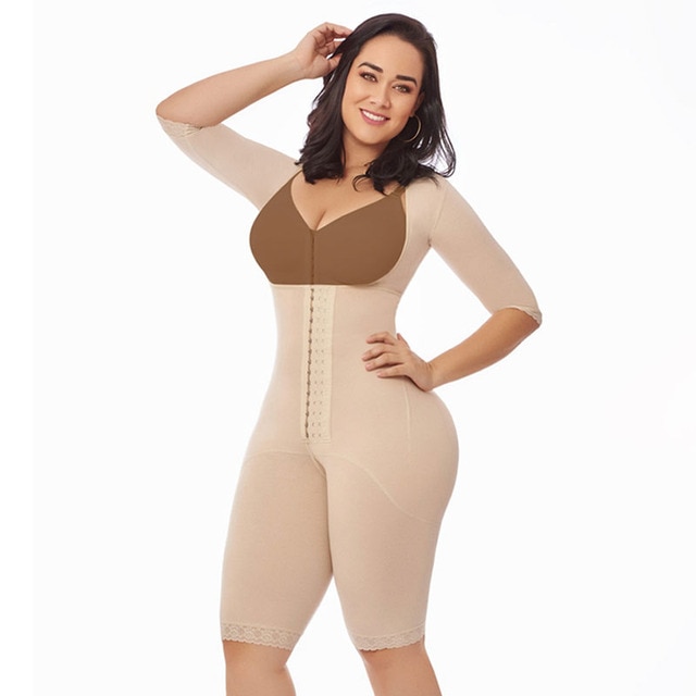 Colombian Girdles Post Surgery Compression Skims Kim Kardashian Girdles To  Reduce Abdomen And Waist Bbl Post Op Surgery size XL Color Beige