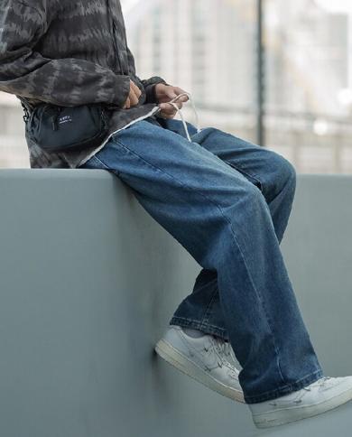 Fashion Nanaco Man Loose Baggy Jeans Hiphop Skateboard Denim Pants  Best  Price Online  Jumia Egypt
