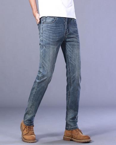 Sulee Brand Jeans Men Trousers Male High Quality Soft Slim Fit