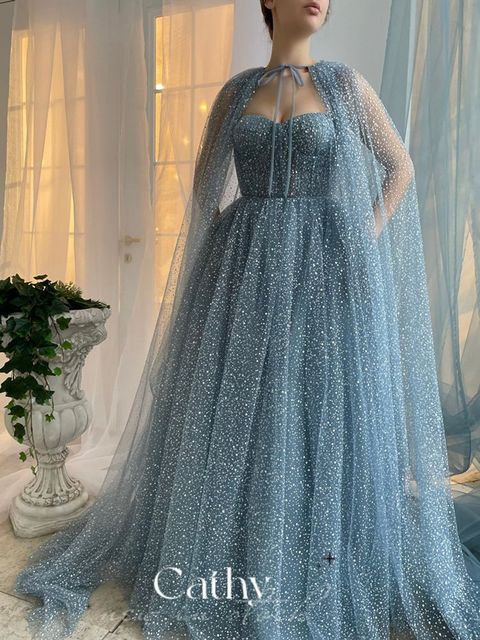 princess polly baby blue dress Hobbs Sally Satin Fit and Flare Dress Egyptian Blue Size 10 main image 0