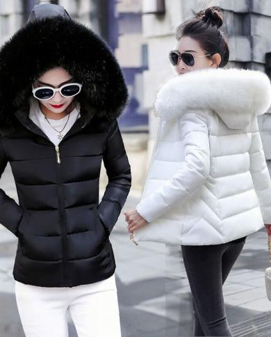 New 2023 Winter Jacket Women Coat Female Parka Short Fashion