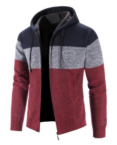 Men Fleece Warm Hoodie Coat Hooded Sweatshirt Jacket Cardigans