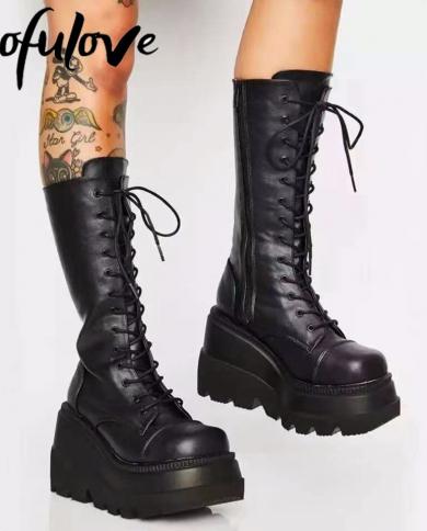 Plus size goth boots best sale