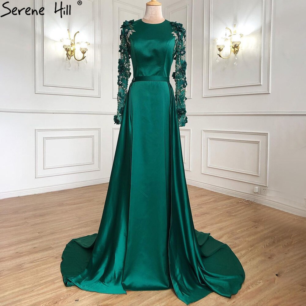 Serene Hill Muslim Green Detachable Skirt Evening Dresses Gowns Beading Elegant For Women Wedding Party La71057evening Color Pink US Size 4 Serene Hill Muslim Green Detachable Skirt Evening Dresses Gowns Beading Elegant For Women Wedding Party La71057evening Color Pink US Size 4