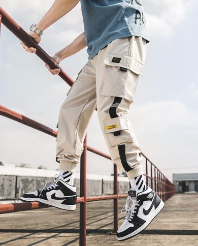 Trousers Sweatpants Streetwear  Hip Hop Pants Cargo Techwear