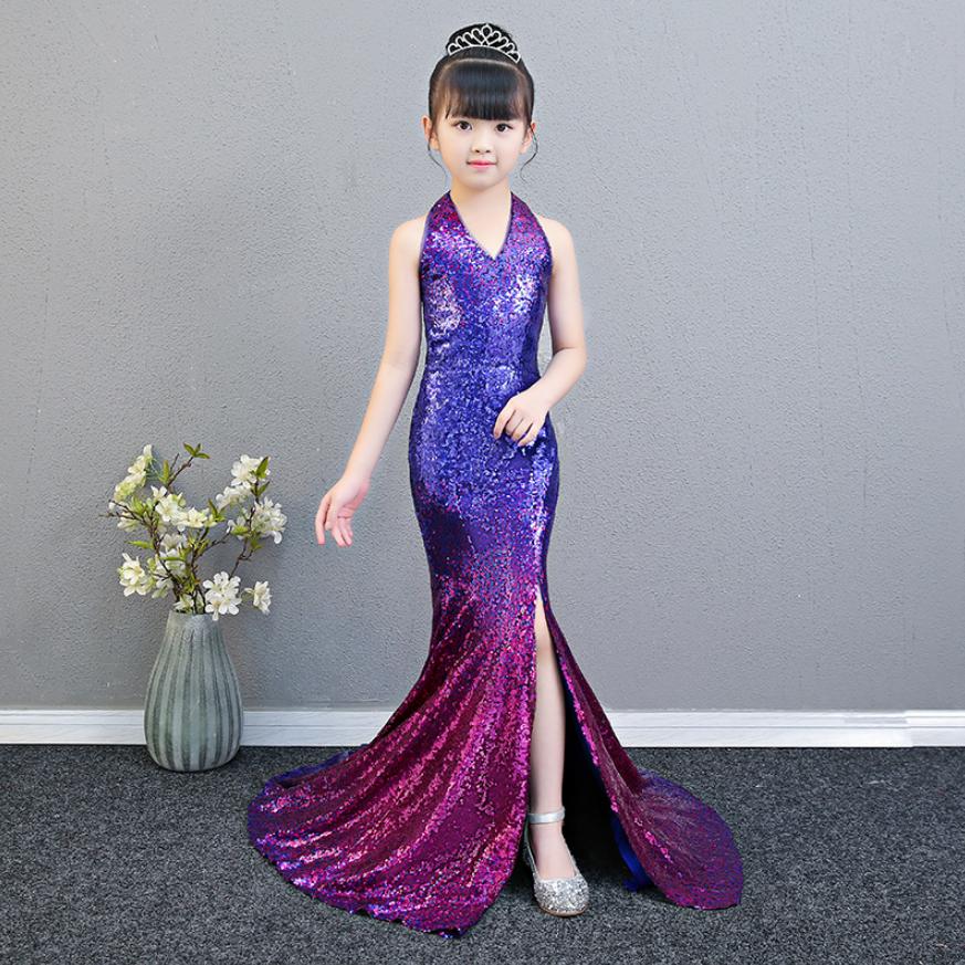 Mermaid Birthday Dress & Party Wear Gowns for Kids