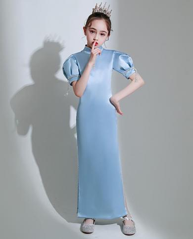 Chinese Blue And White Porcelain Cheongsam Evening Prom Wedding Elegant  Dress  Fruugo NO