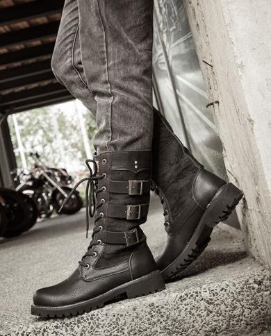 Mens hotsell metal boots