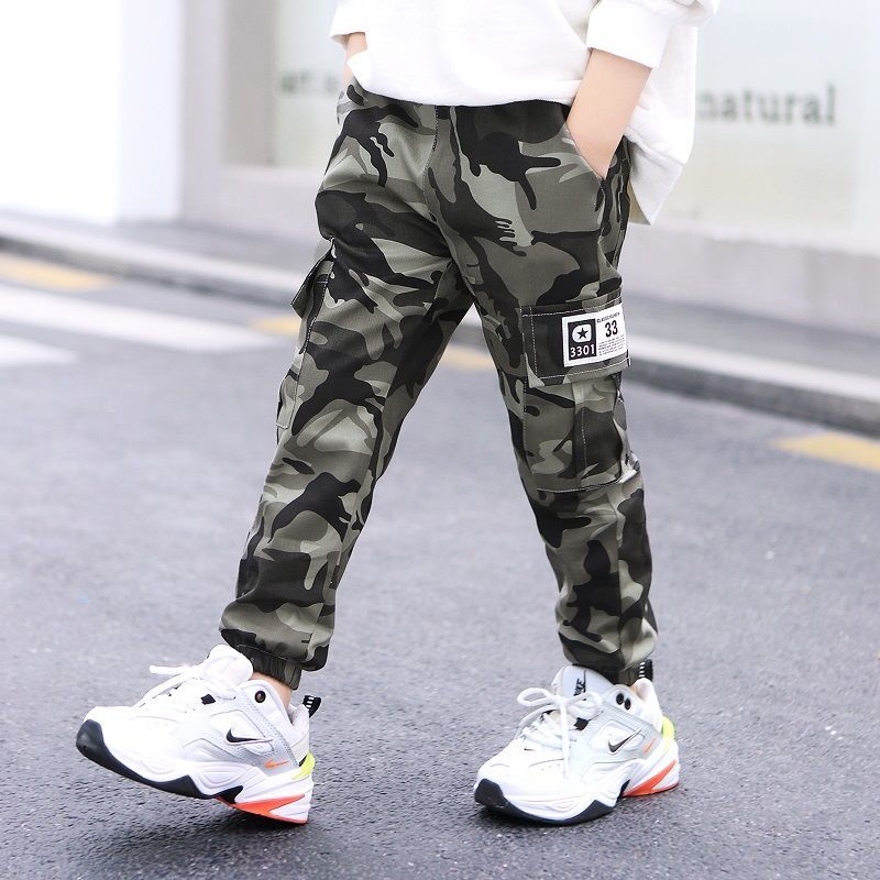 Girls camouflage outlet trousers