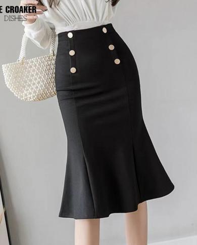 Women Suit Dress Fashion Bodycon Business Skirt Slim Hip Skirt