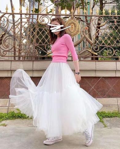 Pink soft tulle skirt best sale